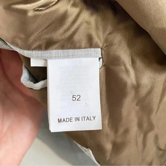 BRUNELLO CUCINELLI Wool Grey Blazer Sz 52 - Picture 12 of 13